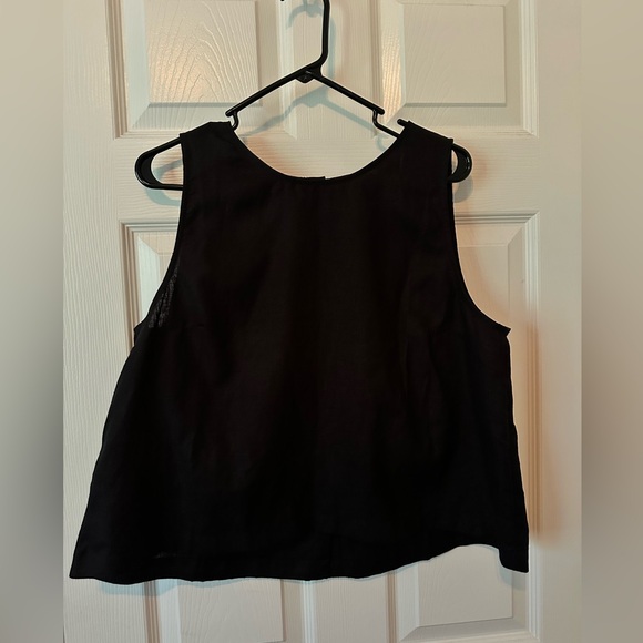 J.Crew Linen Tank Blouse - Picture 1 of 2